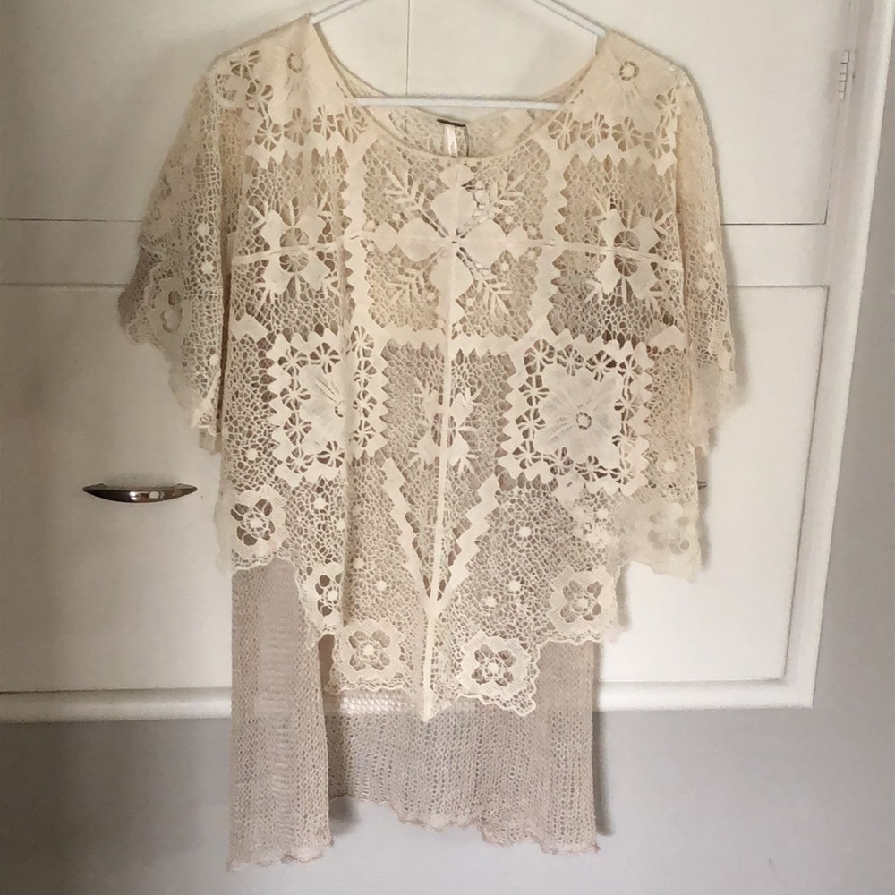 Free People Bad Romance crocheted pullover - Picture 15 of 15